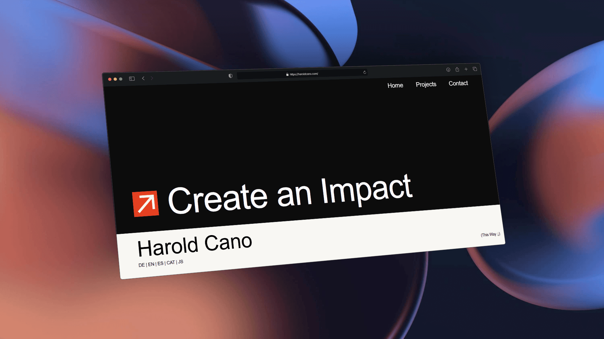 Harold Cano portfolio